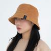 ODD DOT Cozy Corduroy Bucket Hat_Camel