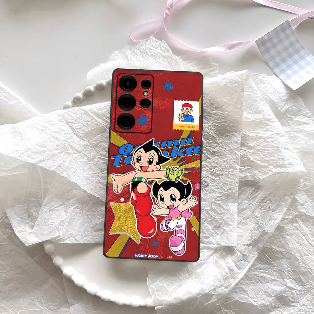 Astro Boy Cartoon Phone Case For Samsung S 24 fe 25 Ultra plus 20 lite 21 30 22 23 24 22 Ultra 5G Fundas