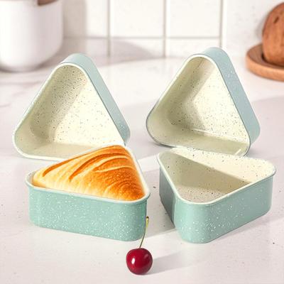 Anti-aanbak Broodvorm Driehoekige Brood Bakvorm voor Oven Chocolade Gelei Gehakbrood Brownies Poundcake Vorm