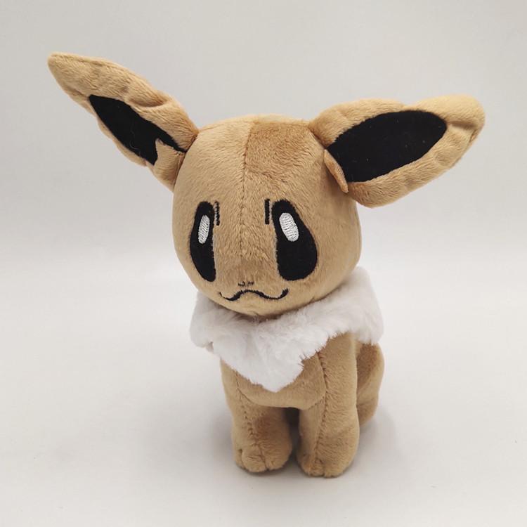 Eevee Plush Toy Cartoon Stuffed Doll Kids Gifts Bedroom Decorations