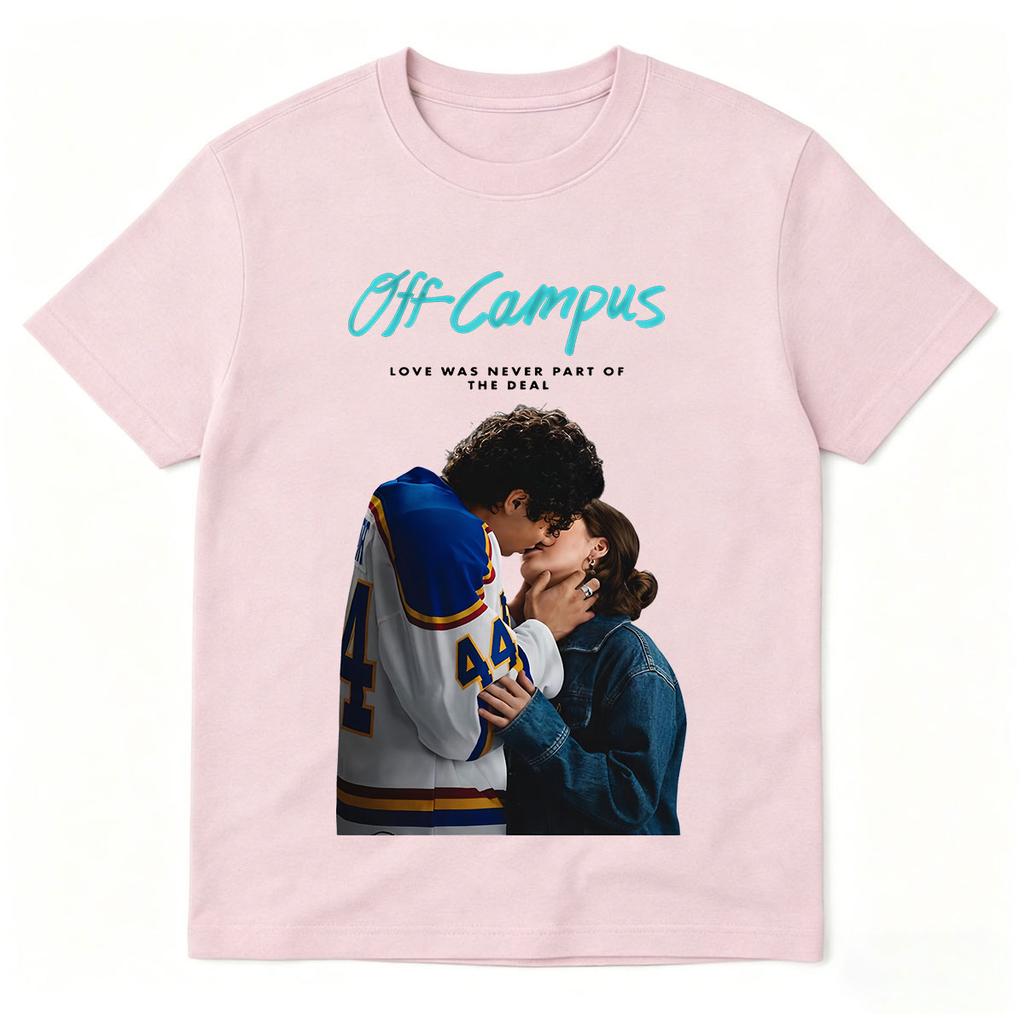 2026 Off Campus Tv Series Protagonist Tshirt Unisex Unisex Summer Cotton Y2k Clothing Fashion High Quality Short Sleeved Top Unisex