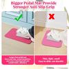 AEE4-2Pcs Sewing Machine Muffling Mat Pedal Mat Sewing Machine Mat Reduce Vibrations Noise No Slip Rubber Sewing Machine Part