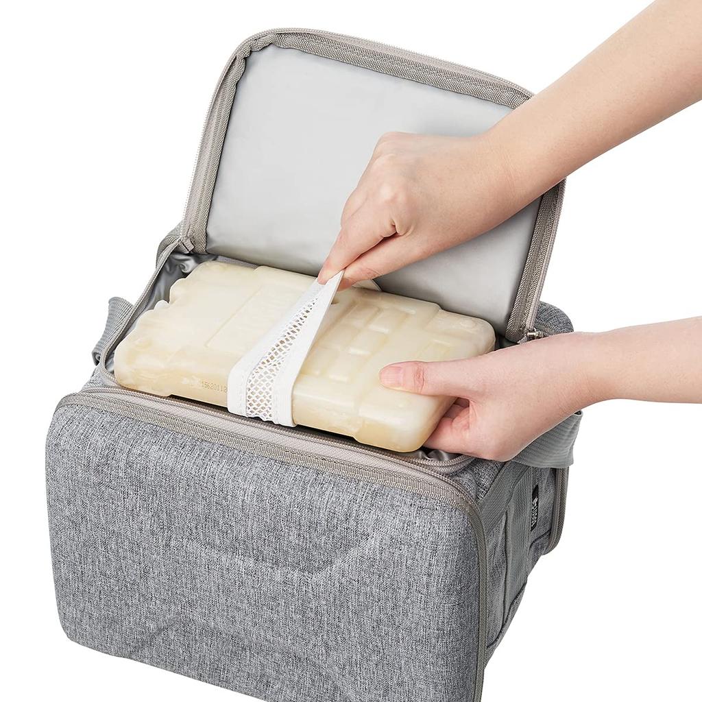 LOGOS Hyper Ice Master S 81670065 Gray Width x Depth 23 x Height cm Insulated Cooler Bag (Urban) (Approx.) 27.5 21.5
