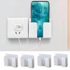 4Pcs Punch Free Remote Control Storage Rack Plastic Charging Phone Stand  Office
