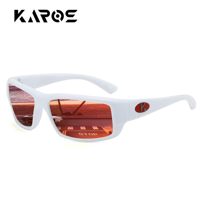 KAROS Polarized Sports Sunglasses UV400 Anti-UV Men Women Hiking Cycling Eyewear with Box Cloth Pouch YZ2028 4