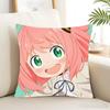 Anime Spy X Family Anya Pillow Case Removable Washable Cushion Cover – All-Season Soft Linen