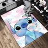 Stitch Bubbles Living Room Nonslip Area Rug Soft Carpet For Bedroom Game Playroom Sofa Office Home Decor Doormat Christmas Gift C922259