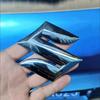 Car Front Rear Logo Auto Grille Emblem Sticker Accessories For Suzuki Jimny Swift Samurai Vitara SX4 Alto Kaiser Ingnis DZire