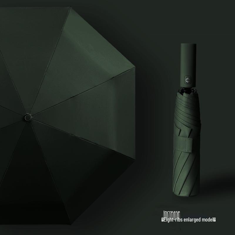 Large Women's Automatic Umbrella: UV Protection, Sunshade, Sturdy, Foldable, Suitable for Sun and Rain