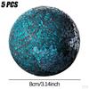 -Ball Balls Set Centerpieces Bowls 8cm Glass for Coffee Table Decor