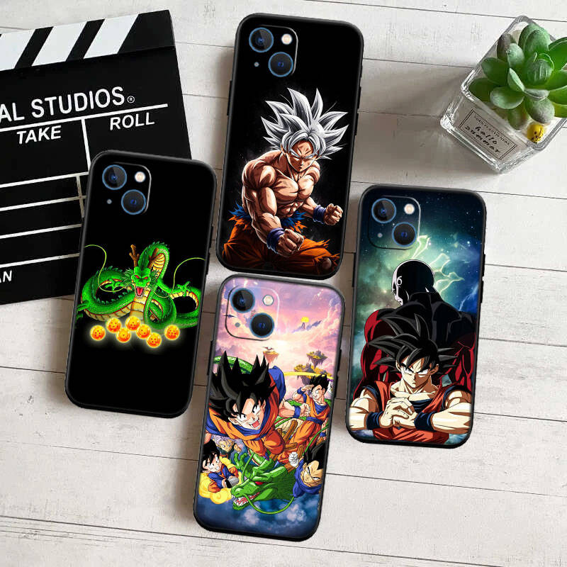 MH48 Dragon Ball Goku Phone Shell Case for Redmi Note 8 9 10 11 11S 10C 10X 10A 10T 9A 9C 9T 9S 8T Pro Max Plus Prime