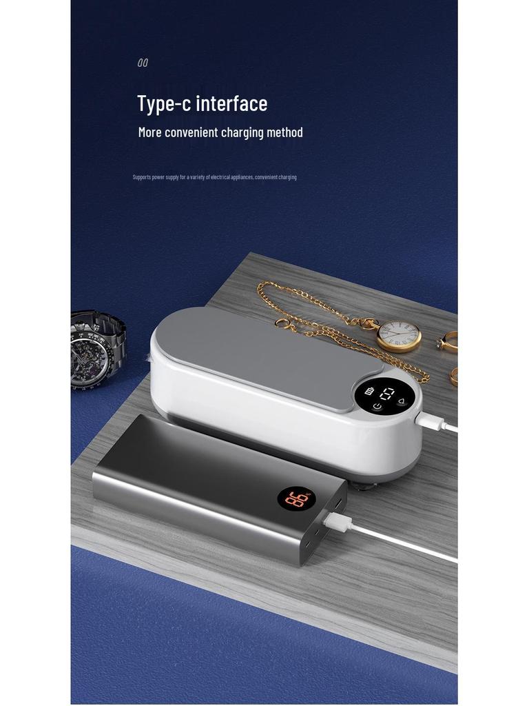 Ultrasonic Glasses, Lens & Jewelry Cleaner for Home