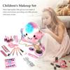 Girls Makeup Kit for Kids Children s Makeup Set Girls Princess Make Up Box Nontoxic Cosmetics Kit Toys Pretend Play