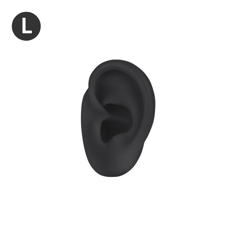 Realistic 3D Silicone Ear Model 1:1 Human Size Ear for Ear Piercing Practice Tattoo Training Display Props Tattoo Tools
