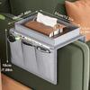Sofa Storage Bag for TV Remote Control Cellphone Storage Living Room Sofa Armrest Organizering Coffee Cup Tissue Organizer Bags