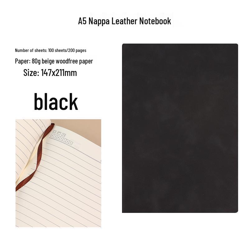 Бизнес-блокнот формата А5 из ПУ кожи с бумагой Daolin