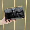 Underarm Bag with Chain, Small Square Bag, Women's Banquet Handbag, Single Shoulder Strap, Evening Bag