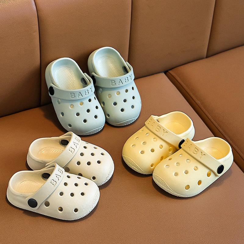 Sommer-Clogs für Kinder: Zwei Tragemöglichkeiten, rutschfest, weiche Sohle Sandalen für Jungen und Mädchen.