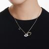 Swarovski Symbolica Devil Eye Pattern Hollow Pendant Imitation Crystal Necklace Women necklace Gold 5692178