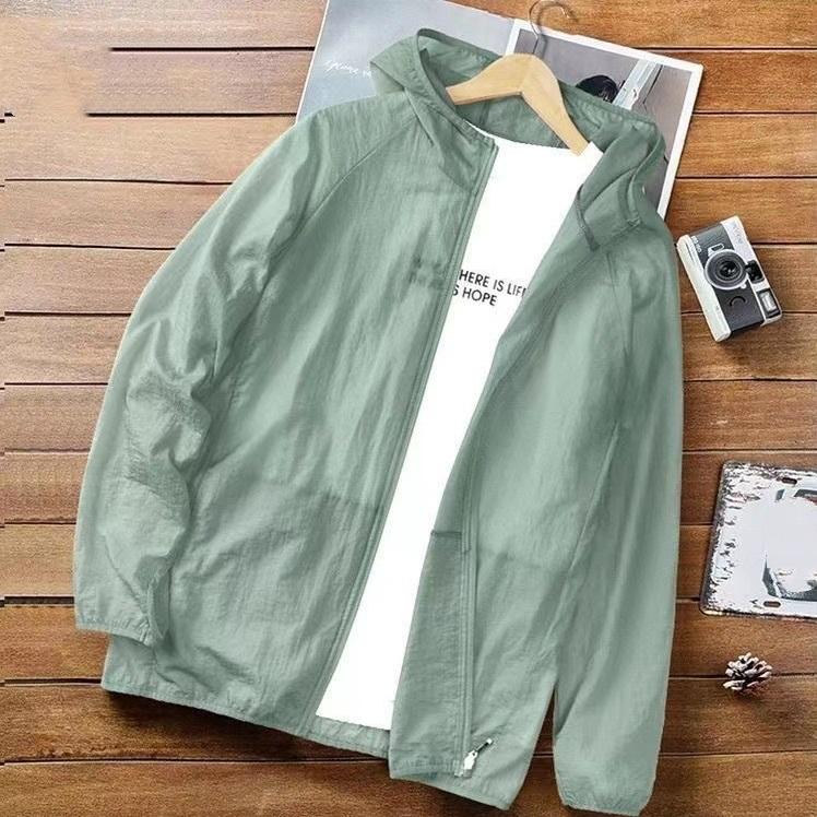 

Summer Sun Protection Clothing for Men and Women Ice Feeling Light and Breathable Ice Silk Large Size Men s Sun Protection Clothing Jacket 4XL