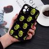 Cartoon S-Shreks Phone Case For IPhone 14 11 12 13 Mini Pro Max 8 7 Plus X XR XS MAX Translucent Matte Cover