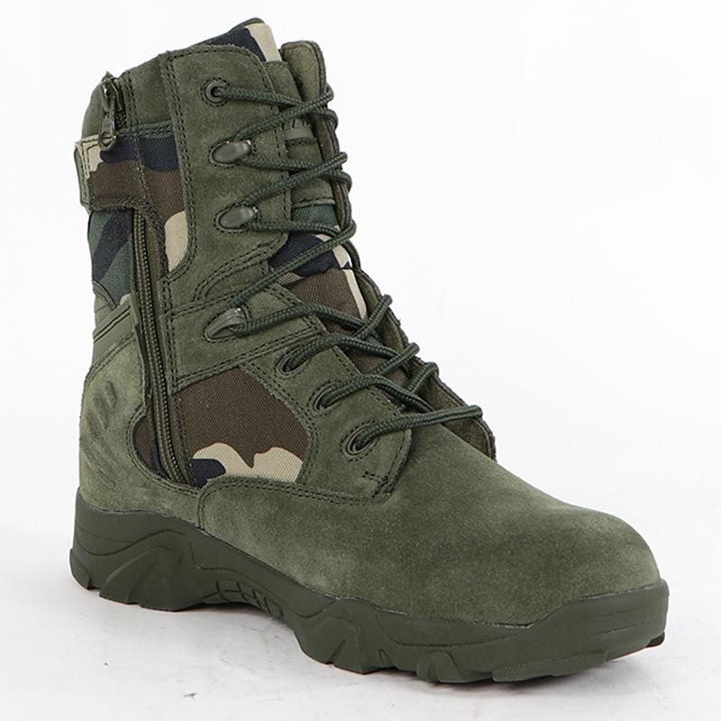 

Manufacturer Men s Mountaineering High Top Delta Shoes Outdoor Combat Boots Waterproof Anti Slip 45 зелёный