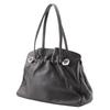 BVLGARI Bvlgari Bvlgari Twist Tote Bag Brown Brown Calfskin Women Used