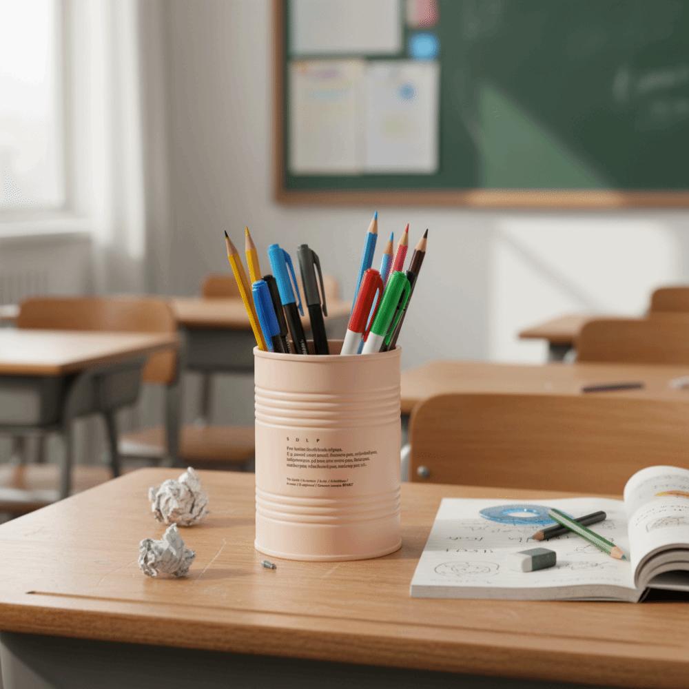Creative Design Pen Holder Simple Design Multifunctional Storage Teacher Gifts