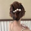 Retro Ponytail Twist Hair Clips Women Long Hair Holder Hairgrip Shark Clips Back Hairpins Barrettes Sweet Headband Headdress