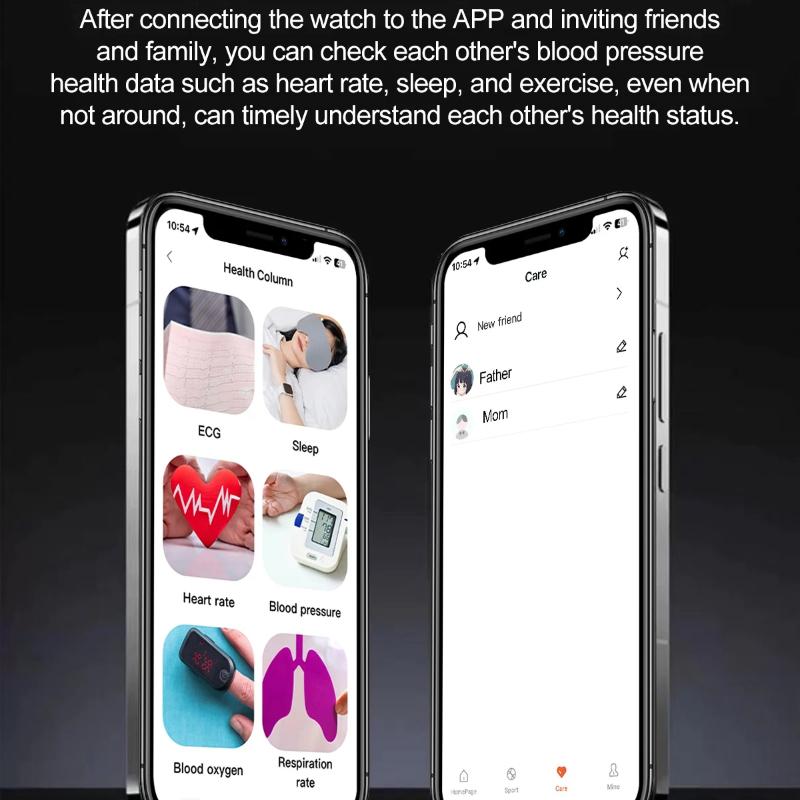 2025 NEW GT5 Smart Watch Air Pump Sphygmomanometer Heart Rate Thermometer Airbag Wristband Call Reminder Health Watch