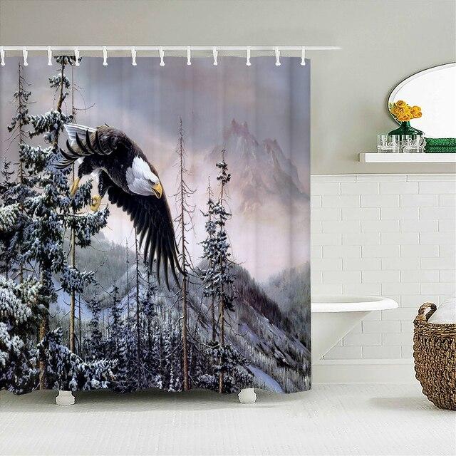 

Занавеска для душа с изображением кота, занавеска для душа в ванной комнате, милая 3D тканевая занавеска для душа с крючками, забавная водонепроницаемая занавеска для душа или коврик 180x180cm