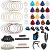 Guitar Repairing Kit Guitar Care Kit Maintenance Tool Set Guitar Accessories Guitar Parts Change Strings Tool Tone