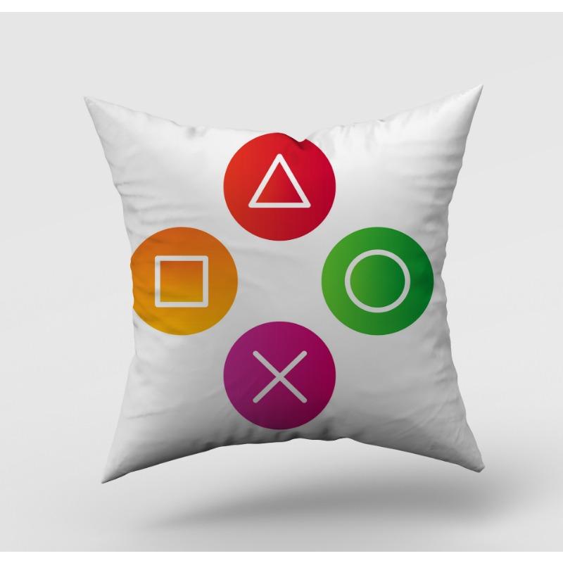 Game Controller Button Pillow Case Home Sofa Pillow Cushion Cover