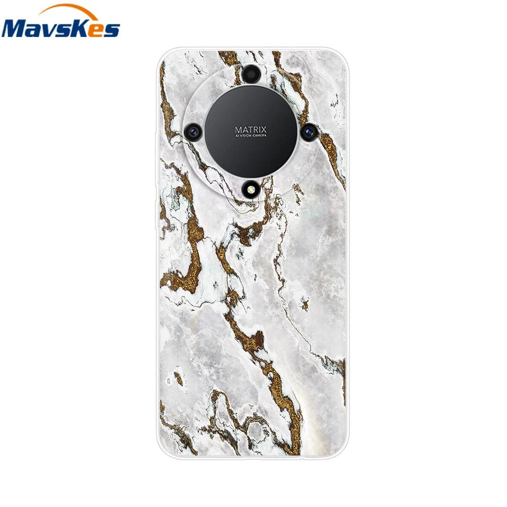 Soft Case For Honor Magic6 Lite TPU Silicone Phone Case For Honor X9b X9a Magic 5 6 Lite 5G Protective Shell Back Cover Fundas