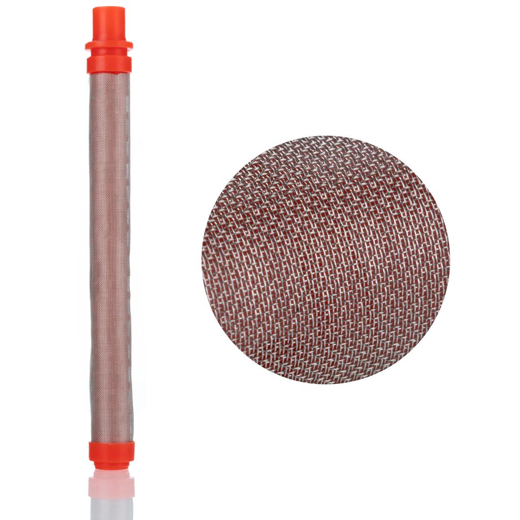 Rosfix Filtr Paluszkowy Czerwony 200 Mesh – Efektywna Filtracja Zanieczyszczeń | Długość 100mm | Pasuje do Dysz 0,007”–0,011”