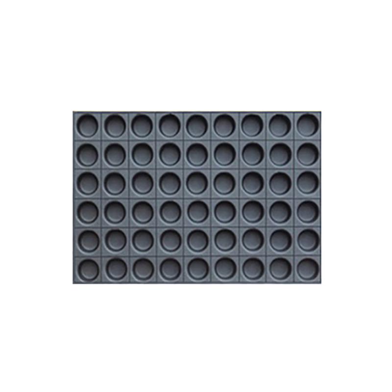 Commercial Non-stick 54-Cavity Round Cake Mold