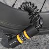 Cable Helmet Lock Quick Locking Waterproof 4-digit Password Anti-theft Motorcycle Helmet Password Lock Bike Supplies