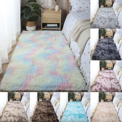 Ultra Soft Modern Area Rugs Shaggy Nursery Rug Home Room Plush Carpet Decor