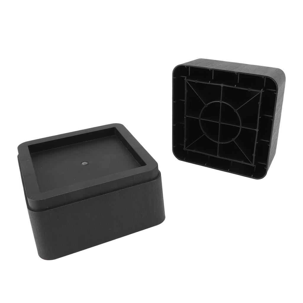 4-piece furniture riser,   plastic riser pads, furniture riser by 2 inches for sofa, bed, table, robust and   design for home and