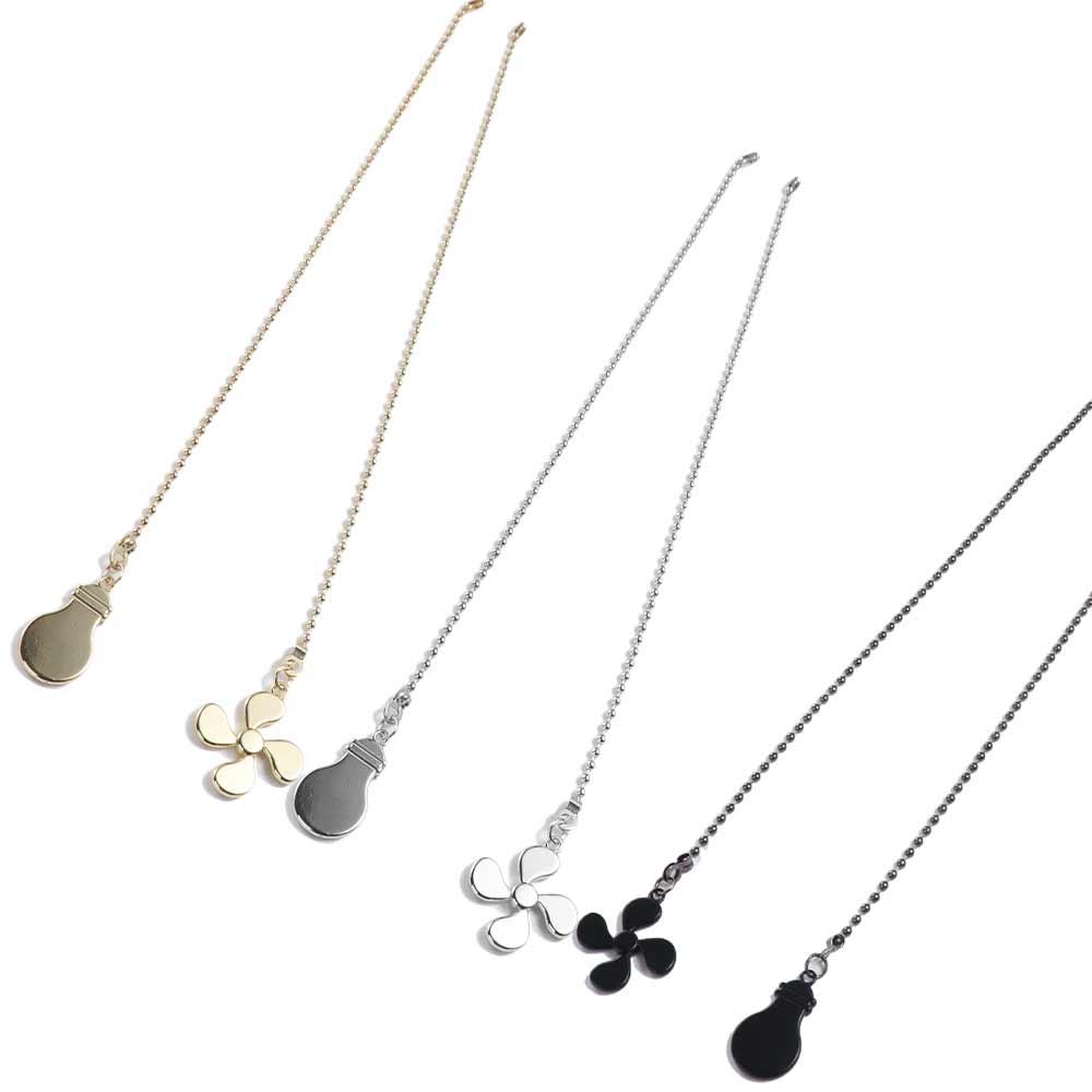 

Light Shape Fan Extension Chain Metal Chandelier Pull Chain Ceiling Fan Pull Chain Switch