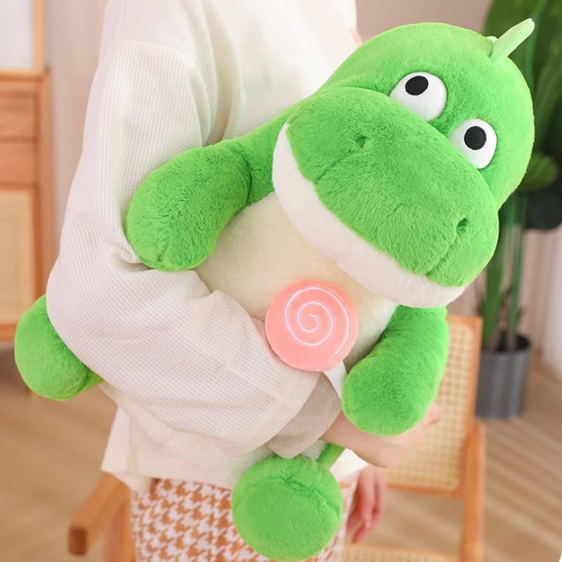Adorable Dinosaur Lollipop Plush Toy With Pp Cotton Filling