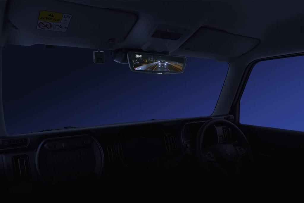 Alpine Digital Mirror Installation Kit for Crossover Vehicle-Specific Hustler/Flair (2020.1-Present) KTX-M01-HS-92