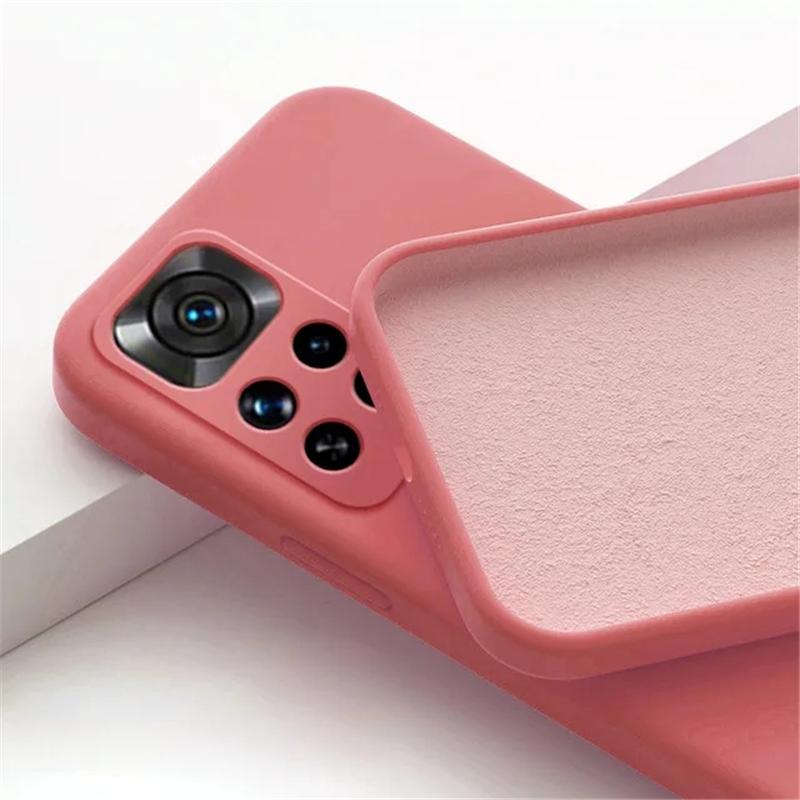 Phone Case For Xiaomi Redmi Note 12 12S 4G 5G Luxury Original Liquid Silicone Soft Back Cover For Xiaomi Poco X5 Pro 5G Shockproof Bumper Cases