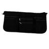 Black Short Waitress Apron 7 Pockets Adjustable Server Apron for Women Man Restaurants Cafes Machine Washable