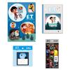 Showa Note Universal Stationery Pack A5 Free A4 Clear File Sticky Stickers E.T. 4-Piece Set Notebook, (Single Type), Notes, Film-Style (942816M01)