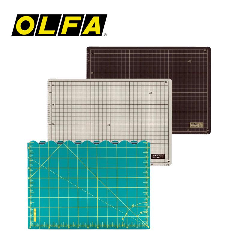OLFA doppelseitige Schneidematte Schreibtischunterlage für Notizbücher, erweiterte Tisch-Buchmatte, Größen A1/A2/A3/A4.