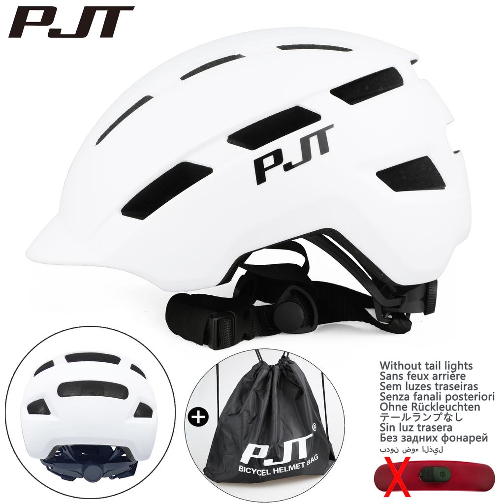 Pjt Cycling Helmet In-Mold Road Usb Rechargeable Tail Light/Helmets Bag For Your Choice Bicycle Helmet Safe Hat Mtb Bike Helmet