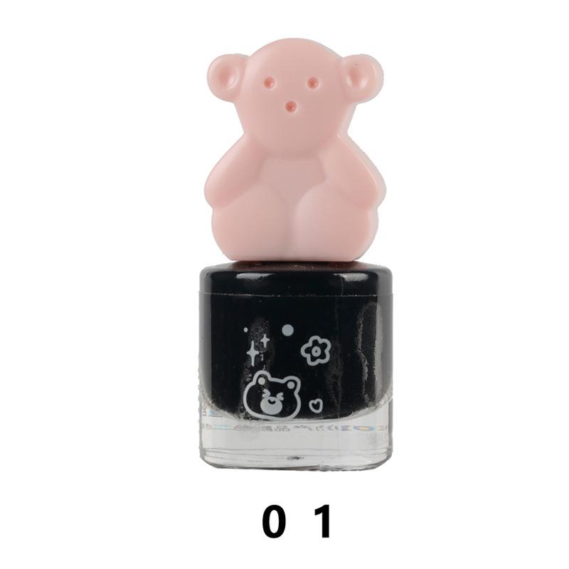 Water-based Cute No-bake Long-lasting Non-peelable Quick-drying Nude Color Odor-free Nail Polish