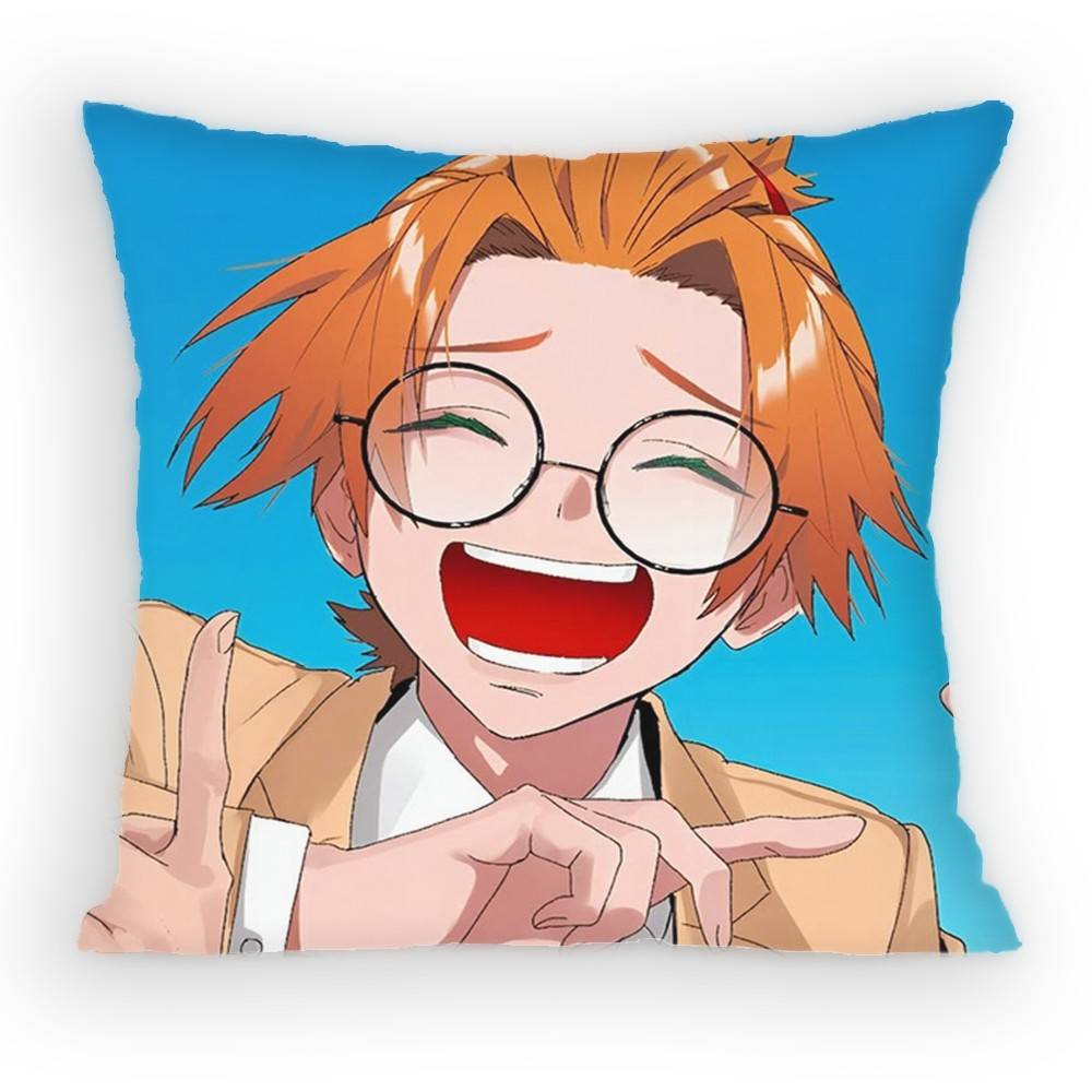 Phantom Busters Eugene Korekishi Pillow Case Anti-Dustmite Pillowcase Invisible Zipper Silky Sofa Cushion Cover For Bedroom