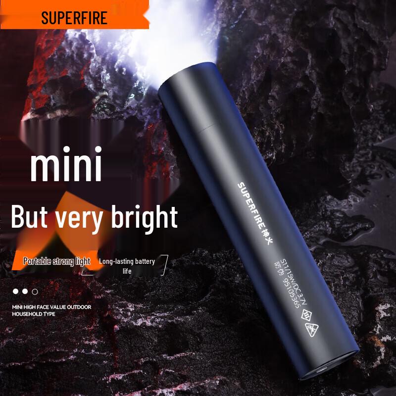 SupFire S11 Mini Rechargeable LED Flashlight